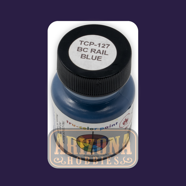 BC Rail BLUE 1-oz bottle (Airbrush-ready) Tru-Color Paint