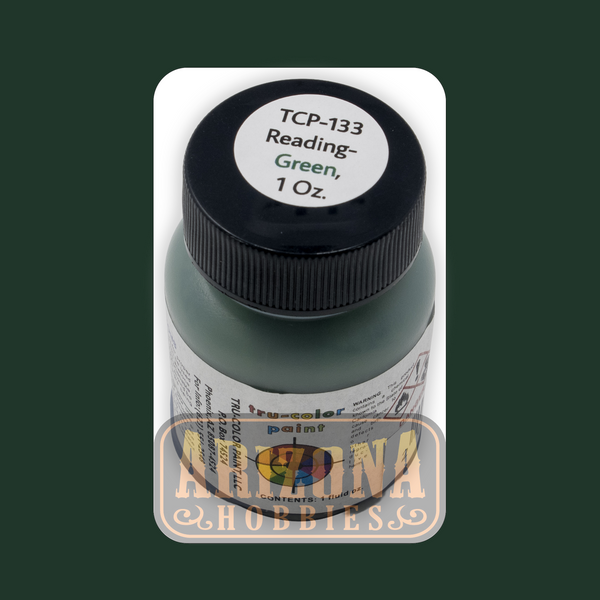 Reading GREEN 1-oz bottle (Airbrush-ready) Tru-Color Paint
