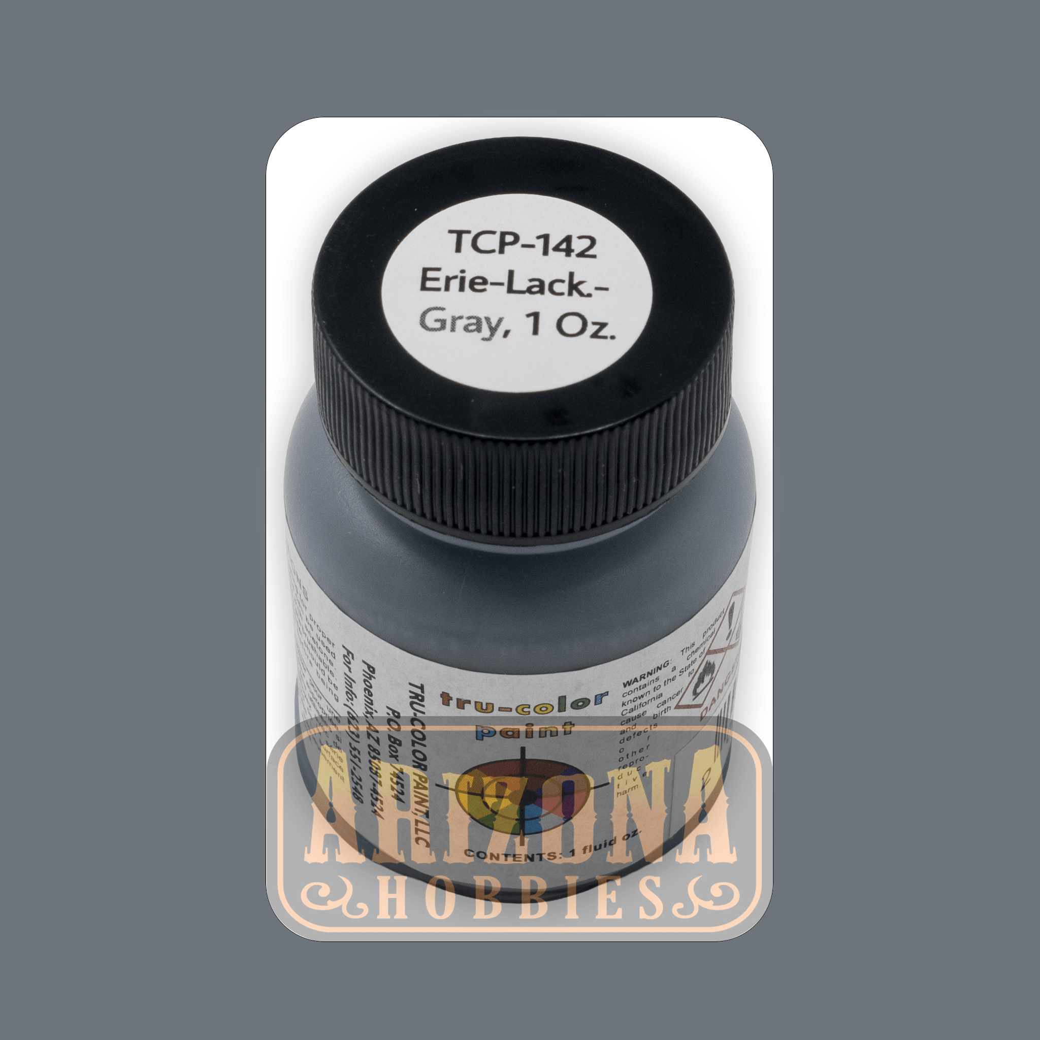 Erie Lackawanna GRAY 1-oz bottle (Airbrush-ready) Tru-Color Paint