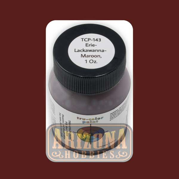 Erie Lackawanna MAROON 1-oz bottle (Airbrush-ready) Tru-Color Paint