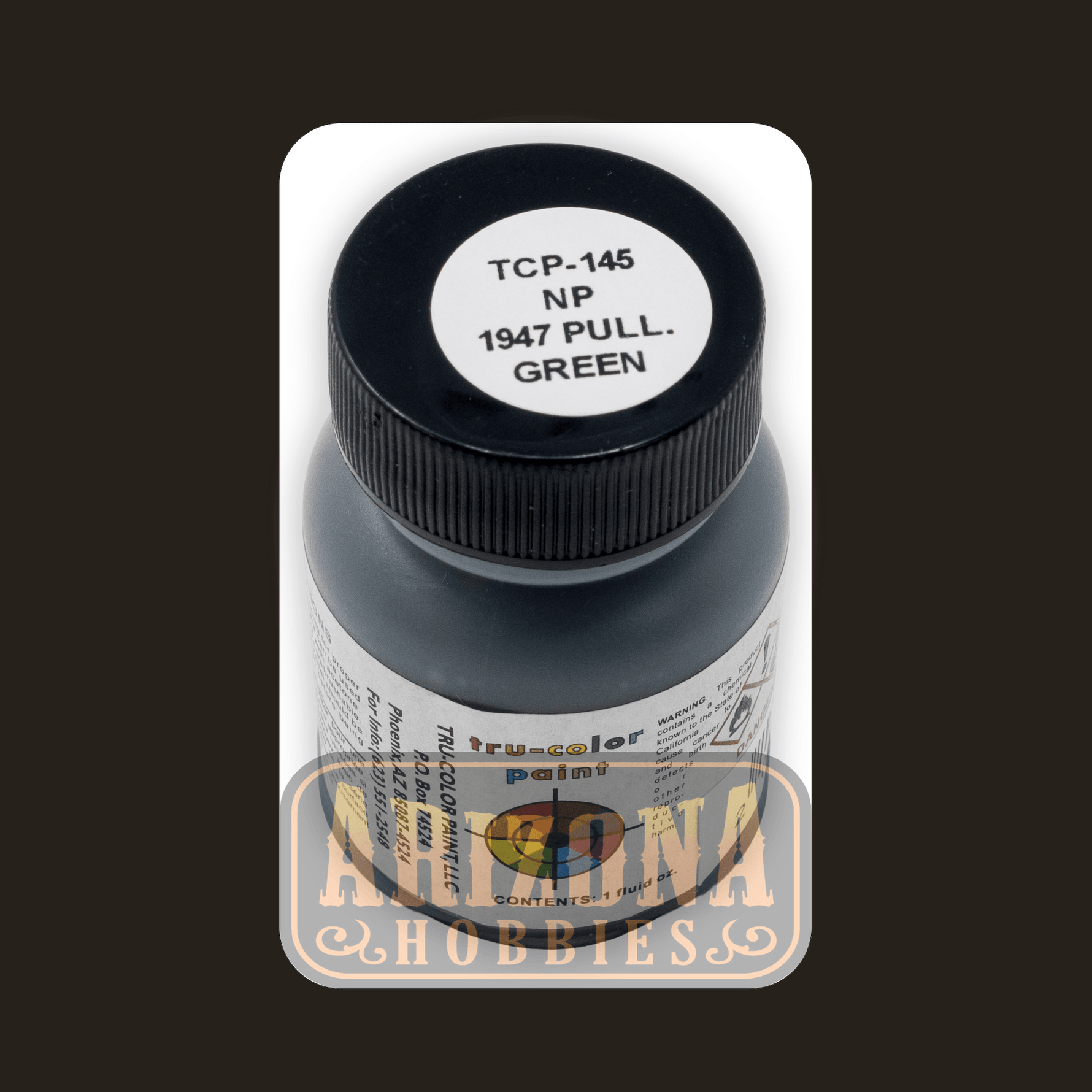 Northern Pacific 1947 Passenger DARK GREEN (pre-Loewy) 1-oz bottle (Airbrush-ready) Tru-Color Paint