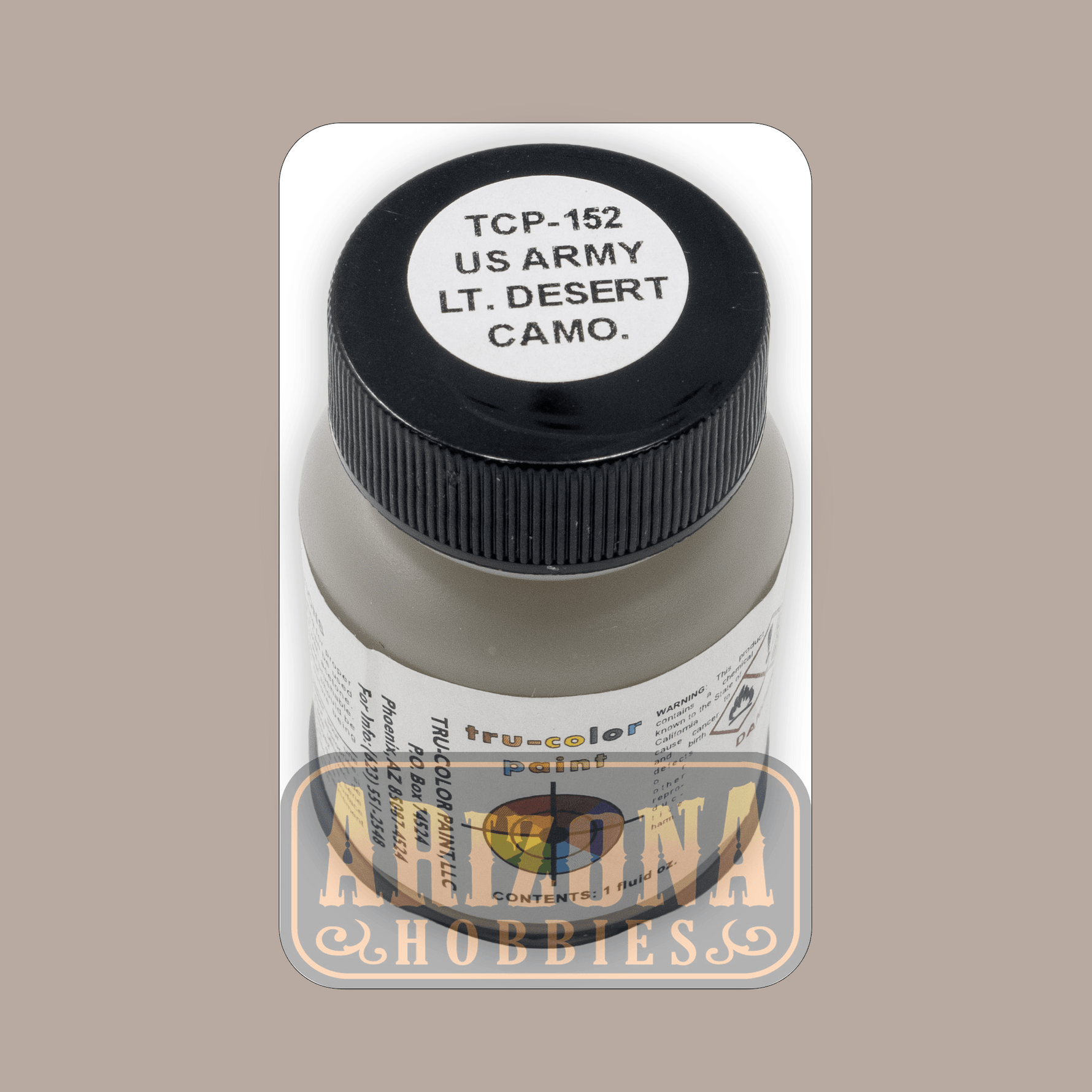 U.S. Army LIGHT DESERT CAMOUFLAGE 1-oz bottle (Airbrush-ready) Tru-Color Paint