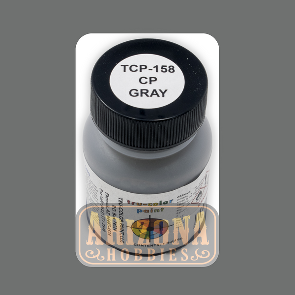 Canadian Pacific GRAY 1-oz bottle (Airbrush-ready) Tru-Color Paint