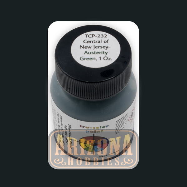 Central New Jersey AUSTERITY GREEN 1-oz bottle (Airbrush-ready) Tru-Color Paint