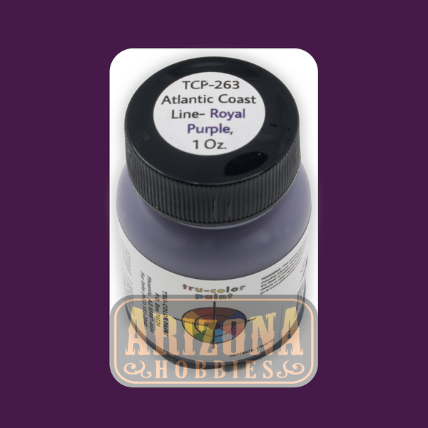Atlantic Coast Line ROYAL PURPLE 1-oz bottle (Airbrush-ready) Tru-Color Paint