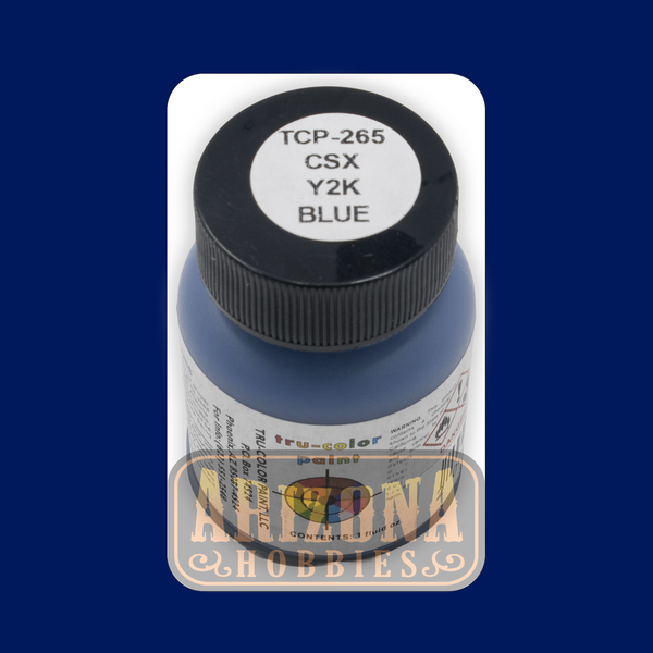 CSX Y2K BLUE Scheme 1-oz bottle (Airbrush-ready) Tru-Color Paint