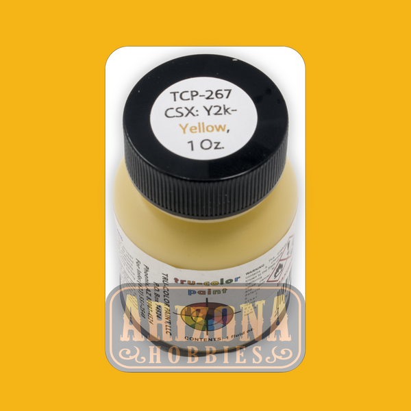 CSX Y2K YELLOW Scheme 1-oz bottle (Airbrush-ready) Tru-Color Paint