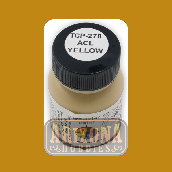 Atlantic Coast Line YELLOW 1-oz bottle (Airbrush-ready) Tru-Color Paint