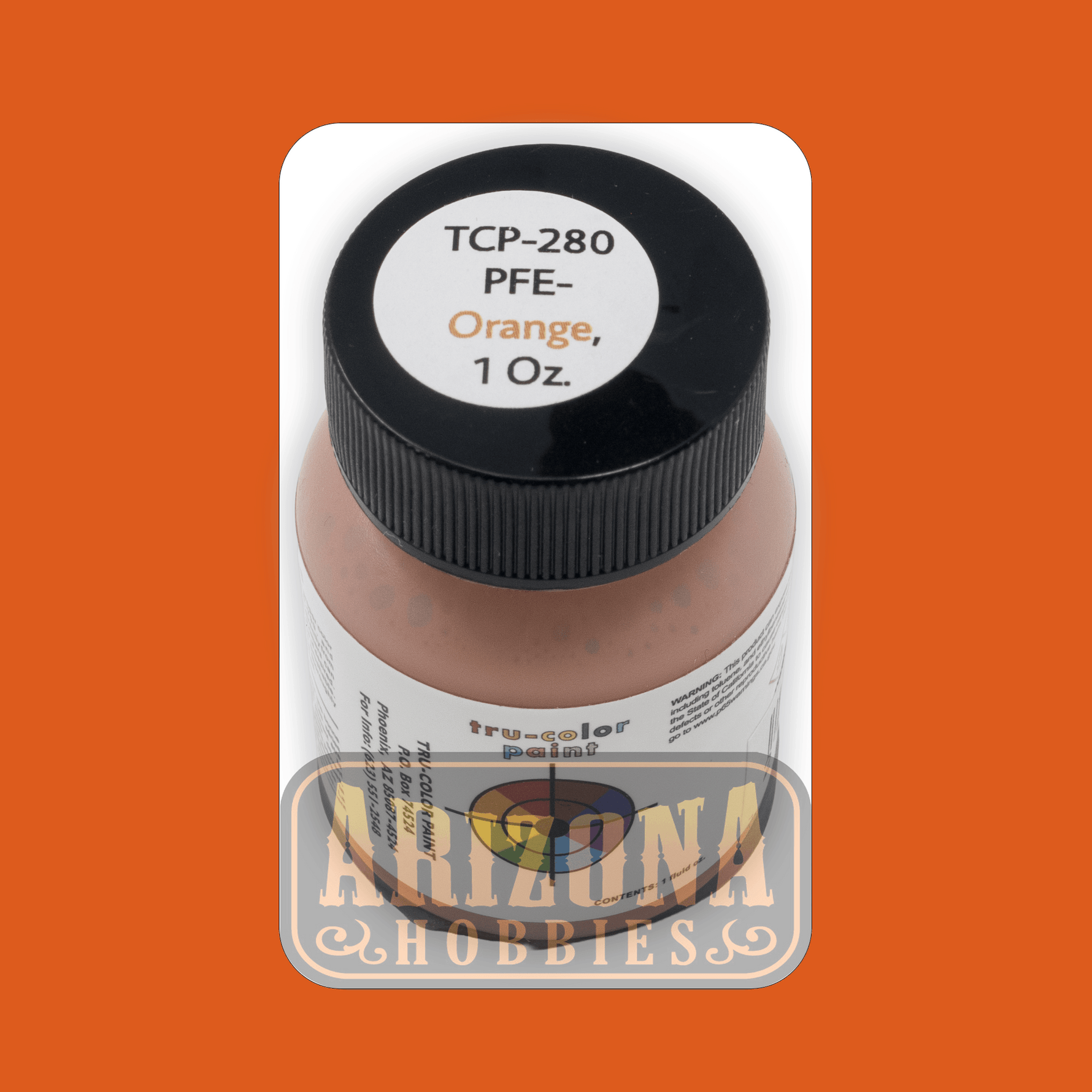 Pacific Fruit Express ORANGE 1-oz bottle (Airbrush-ready) Tru-Color Paint