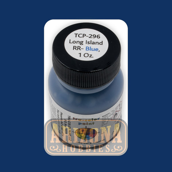 Long Island Rail Road BLUE 1-oz bottle (Airbrush-ready) Tru-Color Paint
