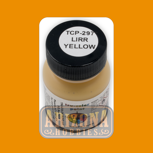 Long Island Rail Road YELLOW 1-oz bottle (Airbrush-ready) Tru-Color Paint