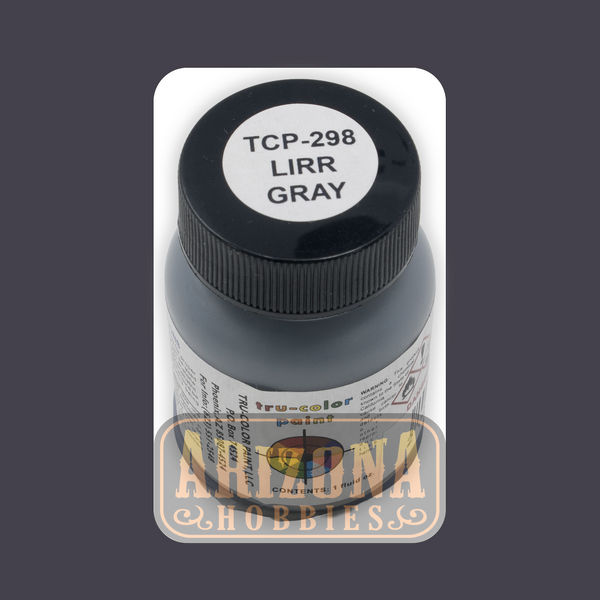 Long Island Rail Road GRAY 1-oz bottle (Airbrush-ready) Tru-Color Paint