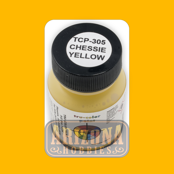 Chessie System YELLOW 1-oz bottle (Airbrush-ready) Tru-Color Paint