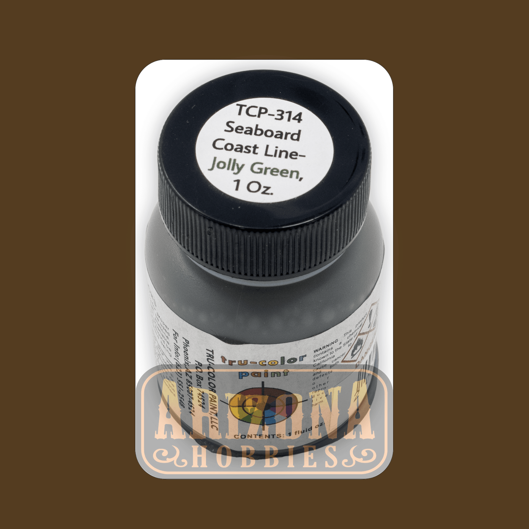 Seaboard Air Line JOLLY GREEN 1-oz bottle (Airbrush-ready) Tru-Color Paint