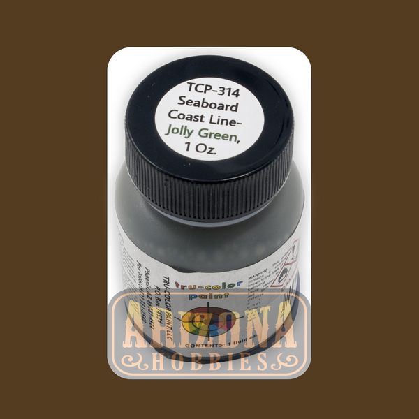 Seaboard Air Line JOLLY GREEN 1-oz bottle (Airbrush-ready) Tru-Color Paint