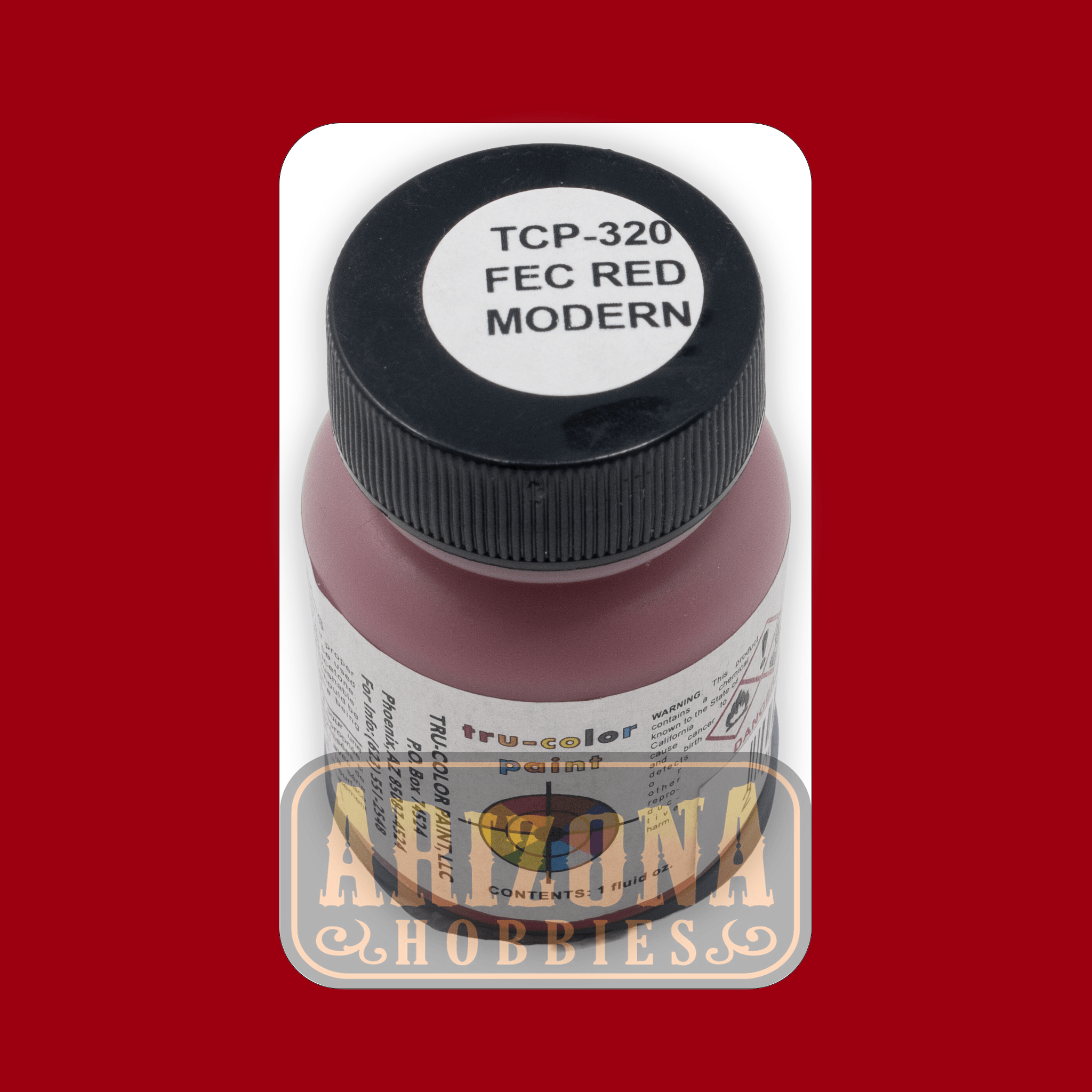 Florida East Coast NEW SCHEME RED 1-oz bottle (Airbrush-ready) Tru-Color Paint