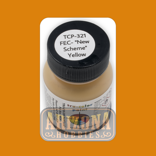 Florida East Coast NEW SCHEME YELLOW 1-oz bottle (Airbrush-ready) Tru-Color Paint