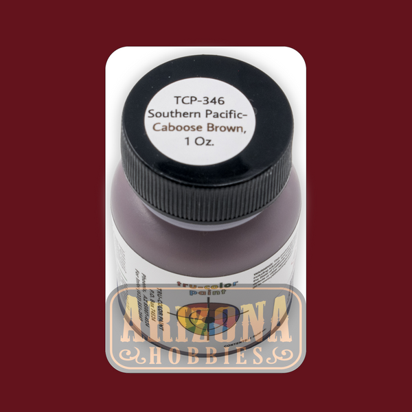 Southern Pacific CABOOSE BROWN 1-oz bottle (Airbrush-ready) Tru-Color Paint