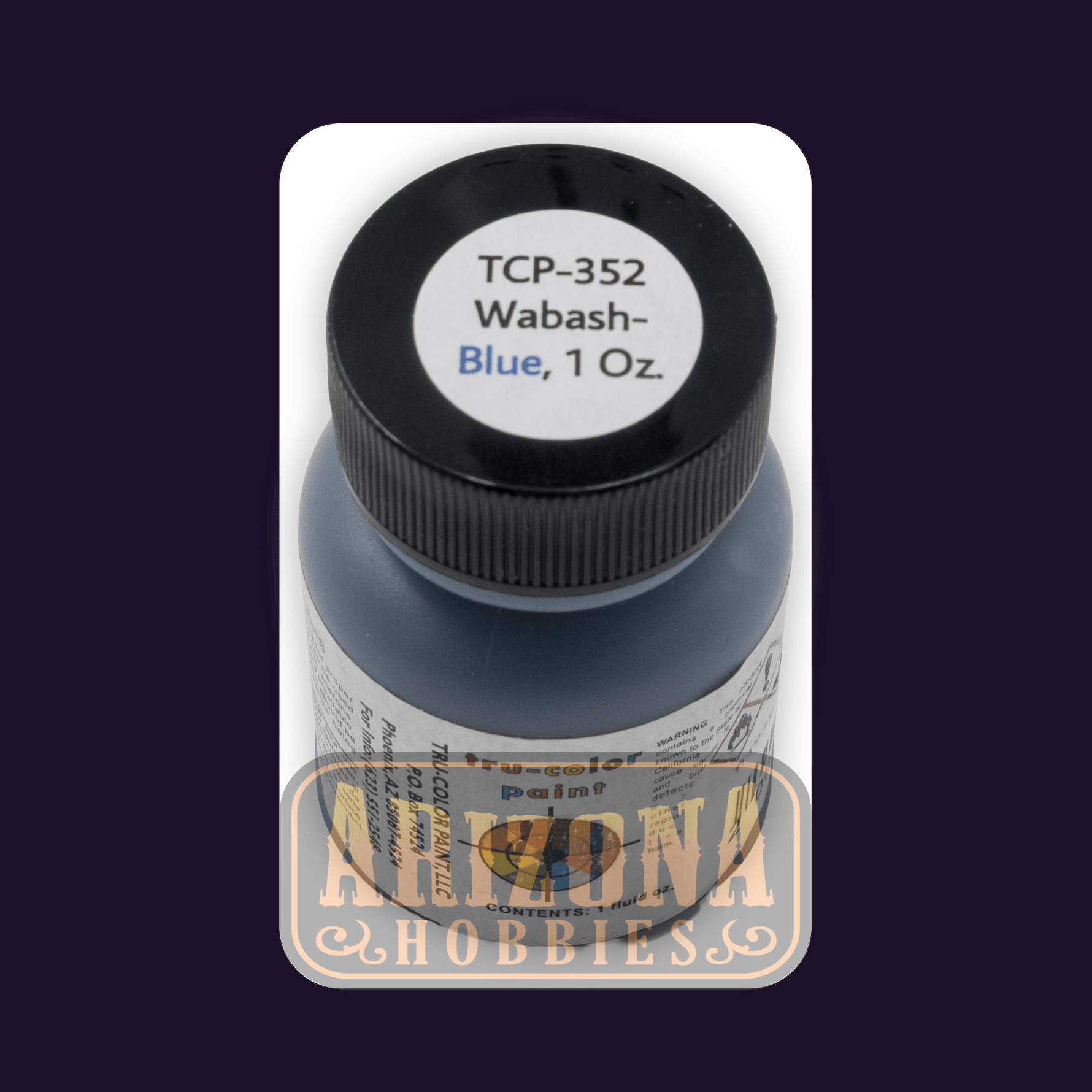 Wabash Railroad BLUE 1-oz bottle (Airbrush-ready) Tru-Color Paint