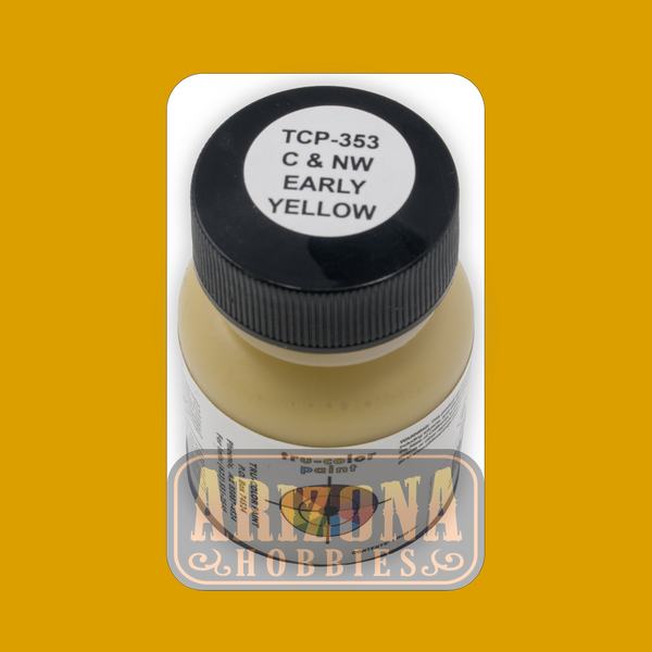 Chicago & North Western EARLY YELLOW 1-oz bottle (Airbrush-ready) Tru-Color Paint