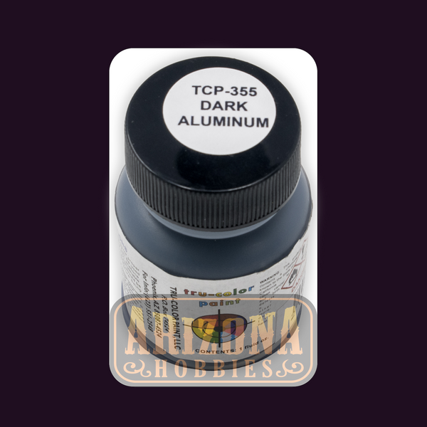 DARK ALUMINUM 1-oz bottle (Airbrush-ready) Tru-Color Paint