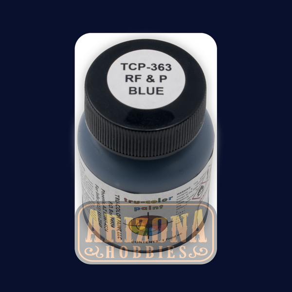 Richmond Fredericksburg & Potomac BLUE 1-oz bottle (Airbrush-ready) Tru-Color Paint