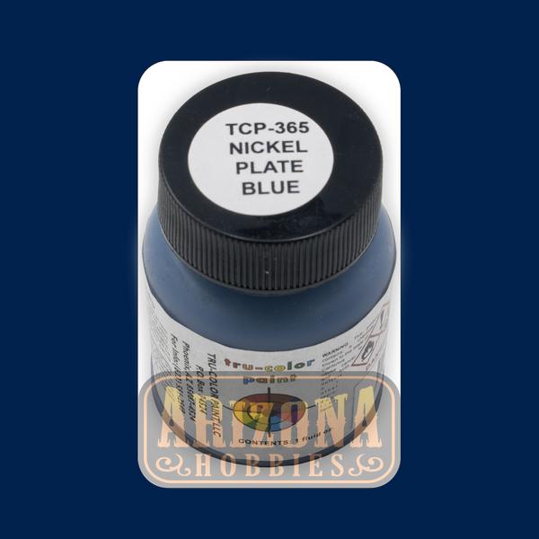 Nickel Plate Road BLUE 1-oz bottle (Airbrush-ready) Tru-Color Paint