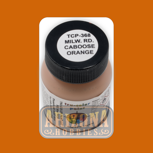 Milwaukee Road CABOOSE ORANGE 1-oz bottle (Airbrush-ready) Tru-Color Paint