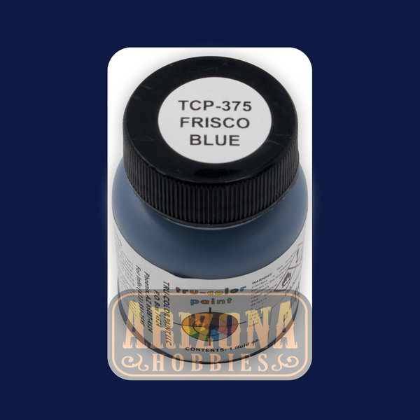Frisco BLUE 1-oz bottle (Airbrush-ready) Tru-Color Paint