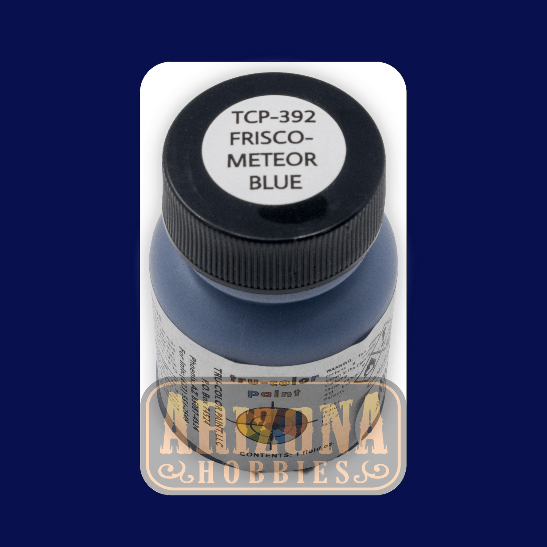 Frisco METEOR BLUE 1-oz bottle (Airbrush-ready) Tru-Color Paint