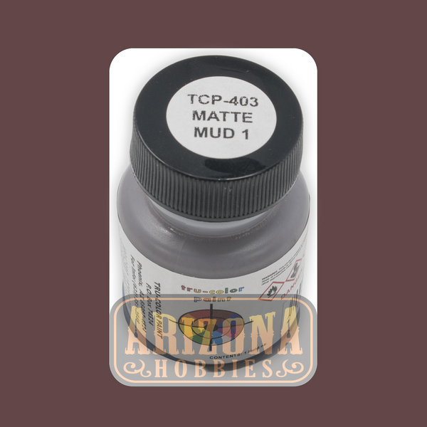 Matte MUD No. 1 1-oz bottle (Airbrush-ready) Tru-Color Paint