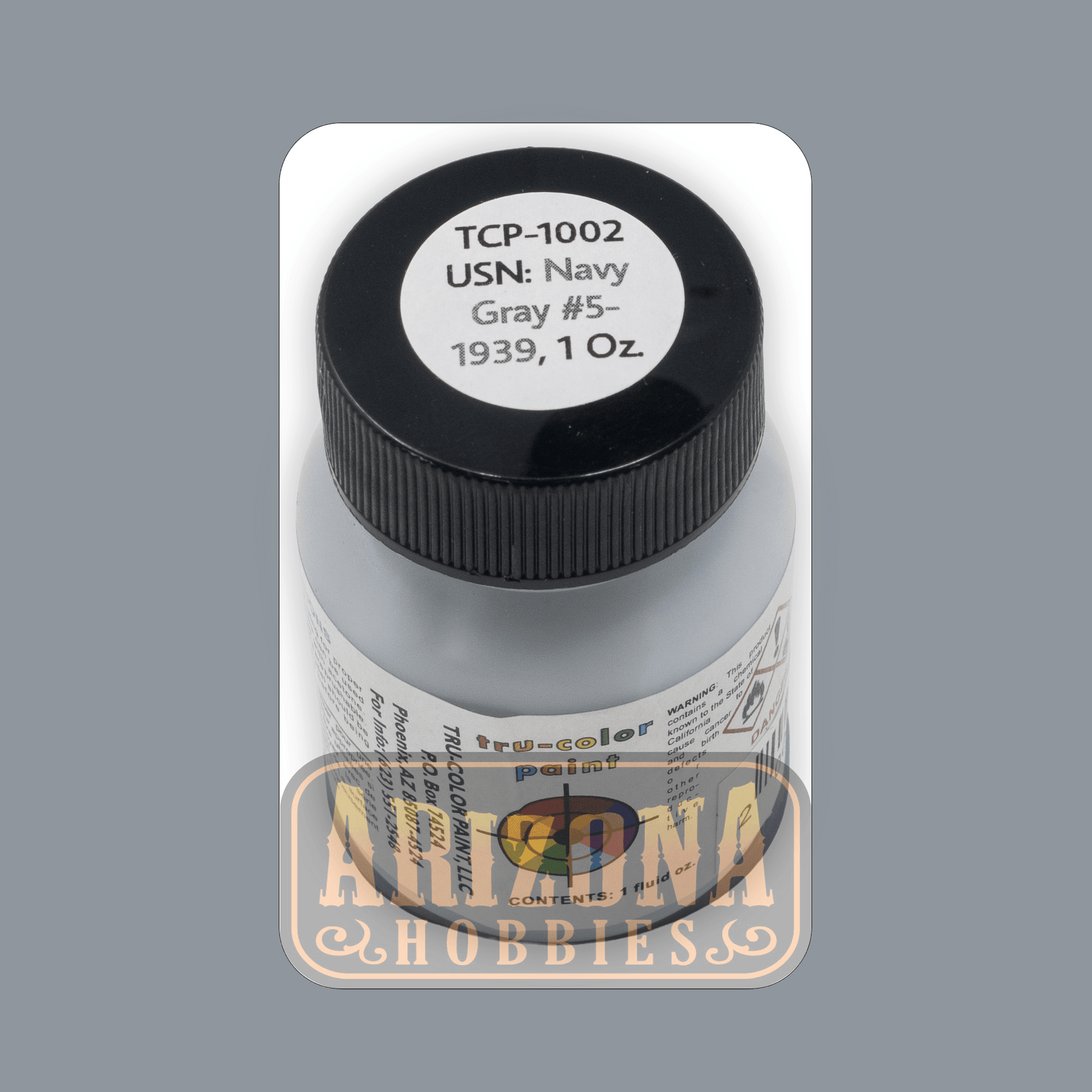 U.S. Navy GRAY No. 5 (pre-1940) 1-oz bottle (Airbrush-ready) Tru-Color Paint