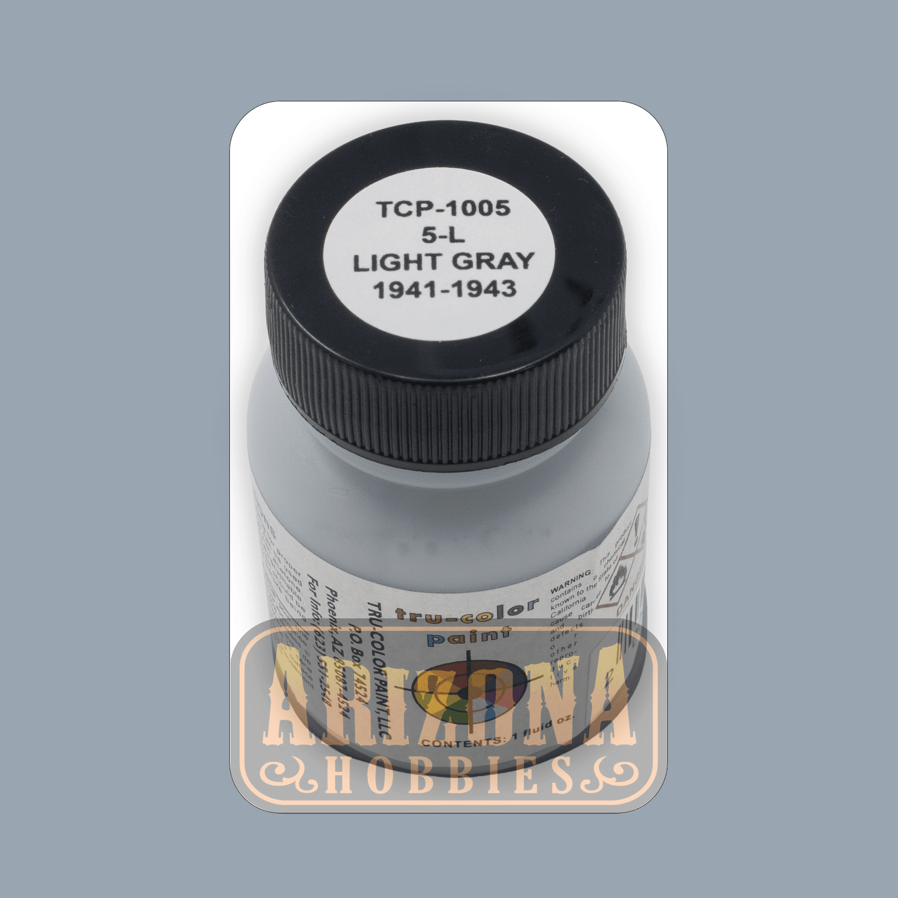 U.S. Navy LIGHT GRAY 5-L (early 1941) 1-oz bottle (Airbrush-ready) Tru-Color Paint