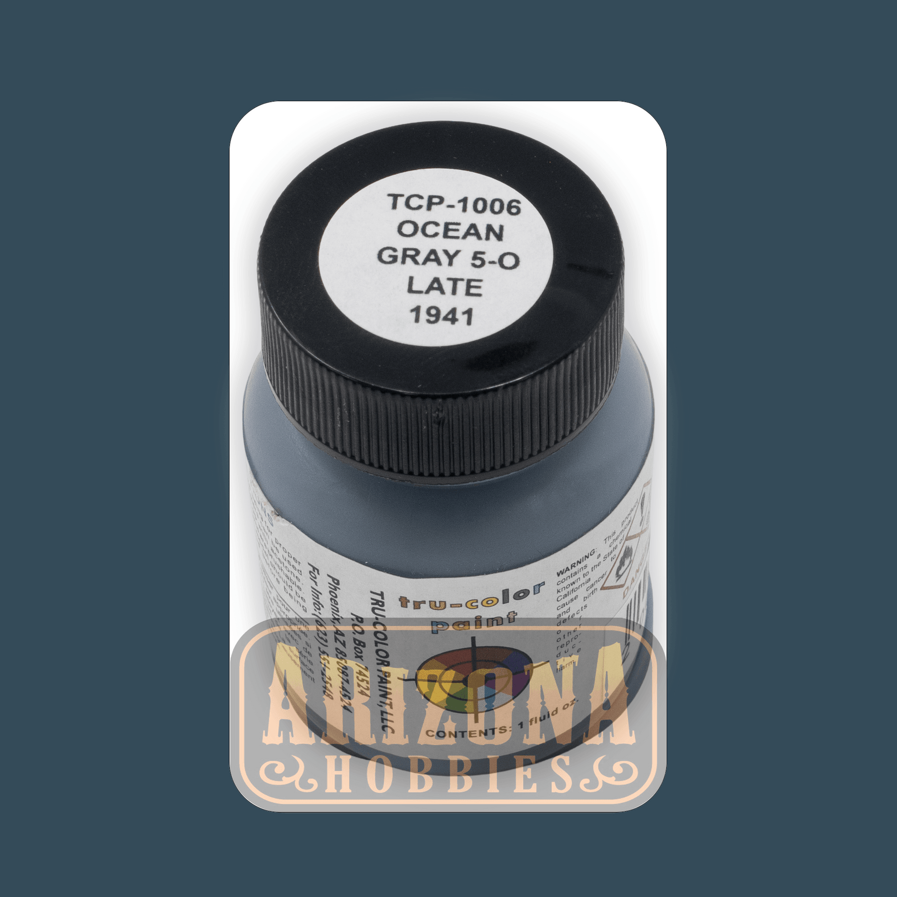 U.S. Navy OCEAN GRAY 5-O (late 1941) 1-oz bottle (Airbrush-ready) Tru-Color Paint