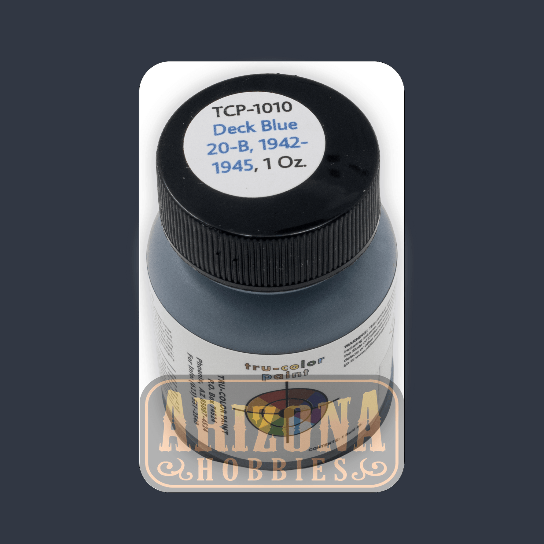 U.S. Navy DECK BLUE 20-B (1942-1945) 1-oz bottle (Airbrush-ready) Tru-Color Paint