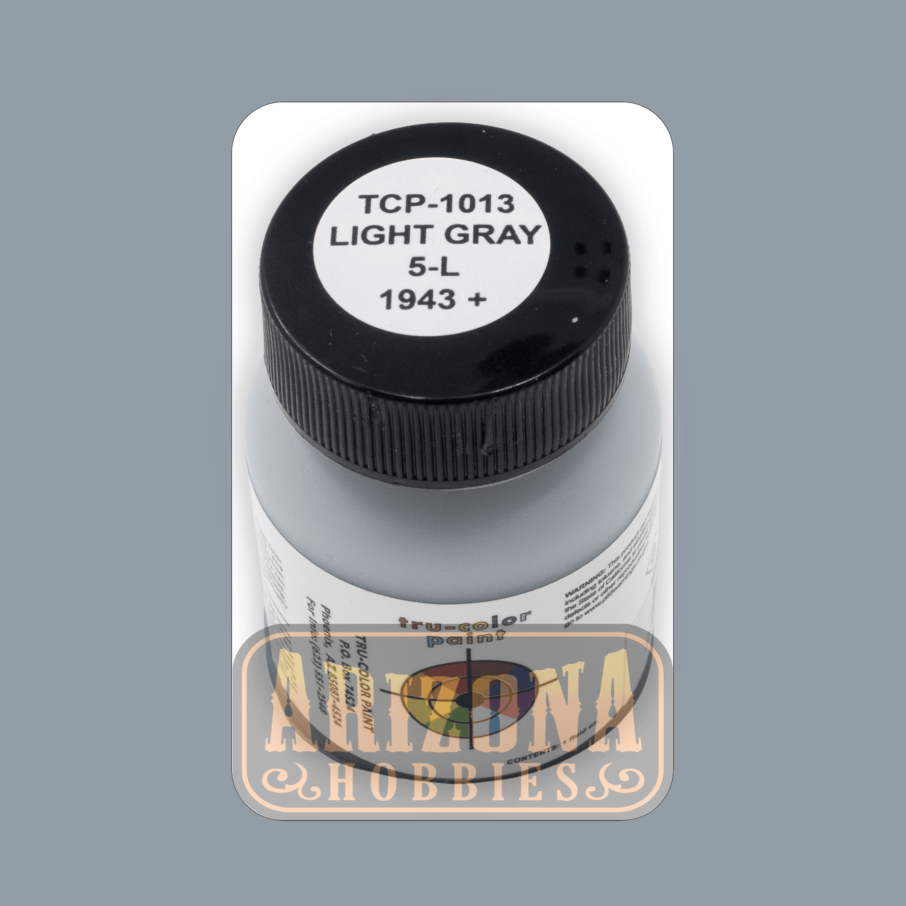U.S. Navy LIGHT GRAY 5-L (1943 on) 1-oz bottle (Airbrush-ready) Tru-Color Paint