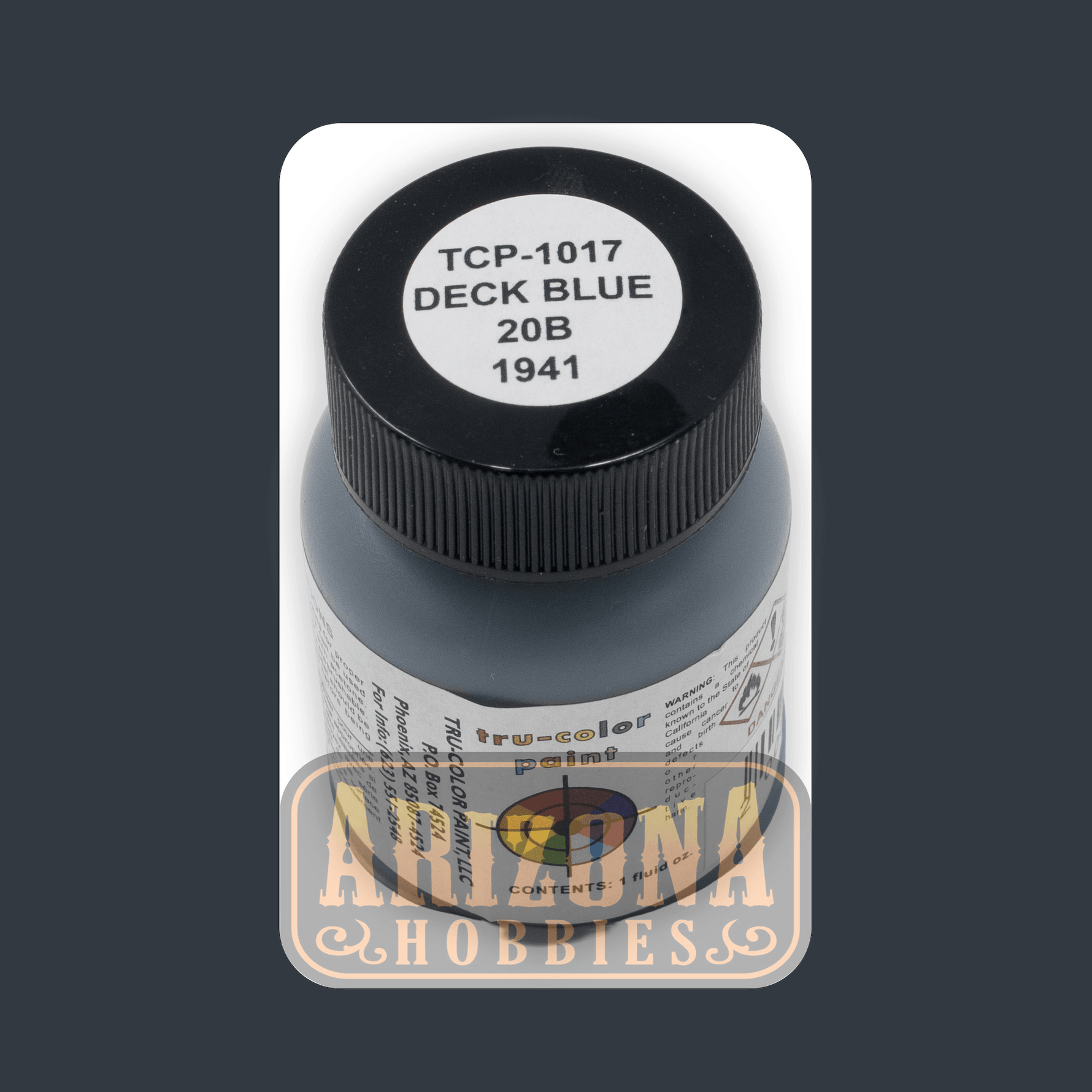 U.S. Navy DECK BLUE 20-B (1939-1941) 1-oz bottle (Airbrush-ready) Tru-Color Paint
