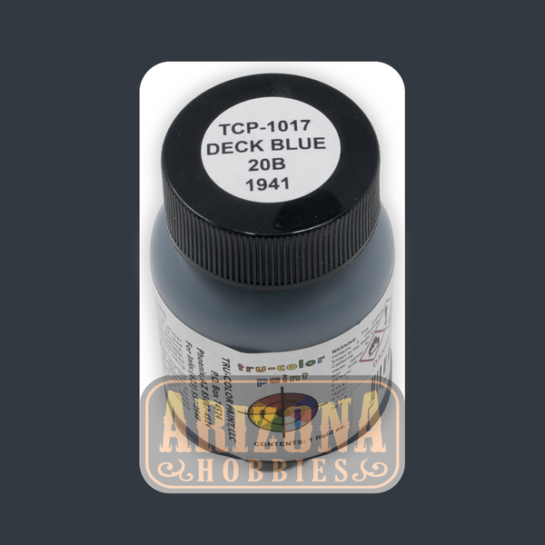 U.S. Navy DECK BLUE 20-B (1939-1941) 1-oz bottle (Airbrush-ready) Tru-Color Paint