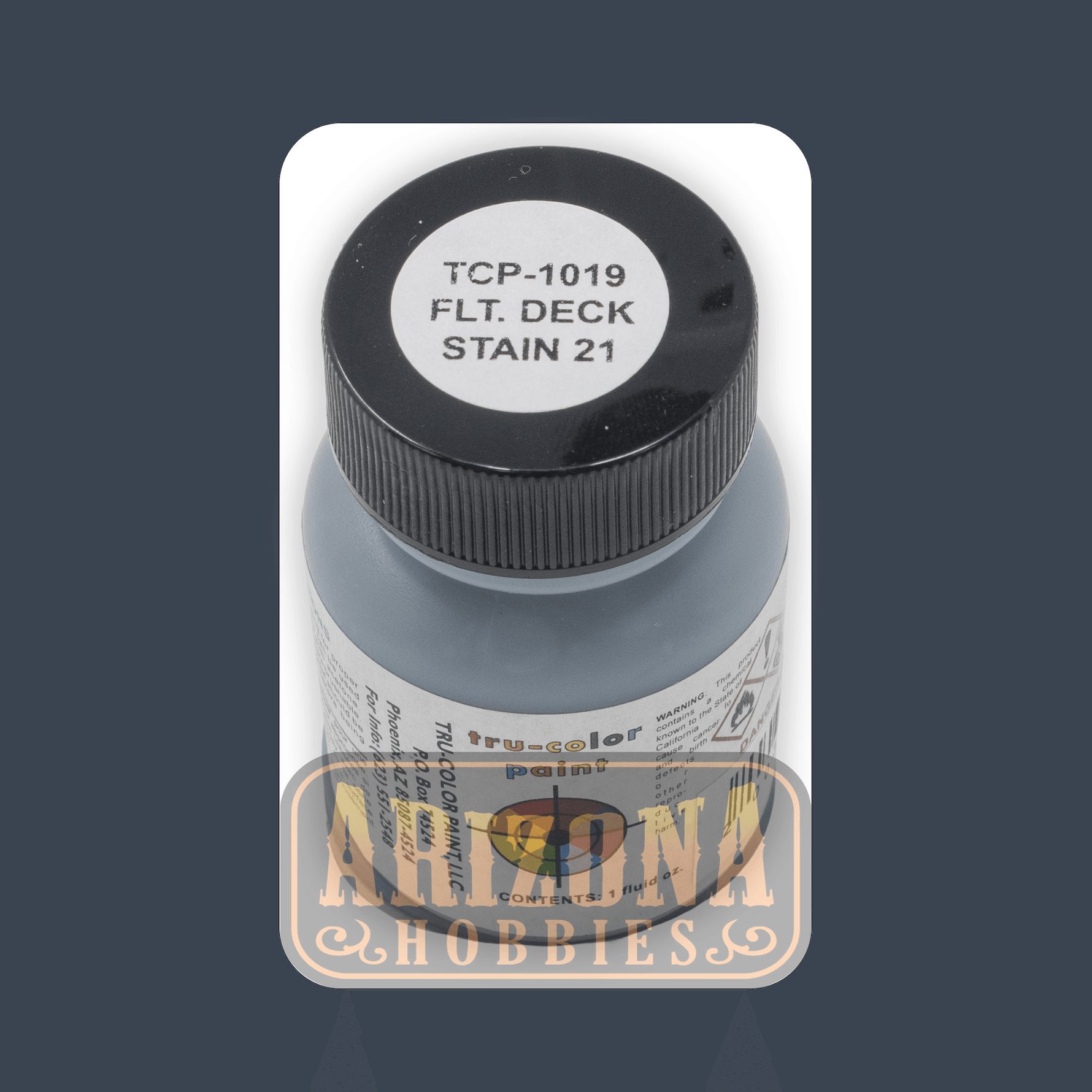 U.S. Navy FLIGHT DECK STAIN 21 (late 1941 on) 1-oz bottle (Airbrush-ready) Tru-Color Paint