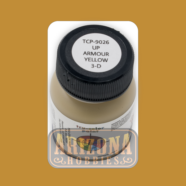3-D Union Pacific ARMOUR YELLOW 1-oz bottle (Airbrush-ready) Tru-Color Paint