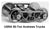 HO USRA 50-ton Andrews Trucks w/semi-scale wheelsets (two trucks)