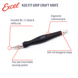 K26 Fit Grip Knife