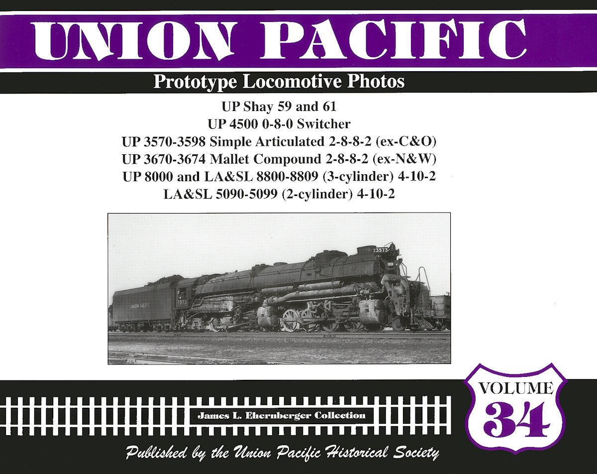 Union Pacific Prototype Locomotive Photos Volume 34: Shays and Other Locomotives - Arizona Hobbies LLC