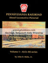 Pennsylvania Railroad Diesel Locomotive Pictorial Volume 1: Alco RS Series
