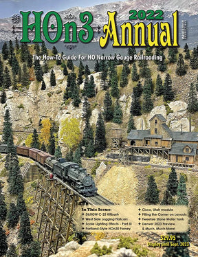 HOn3 Annual 2022: The How-to-Guide for HO Narrow Gauge Railr - Arizona Hobbies LLC